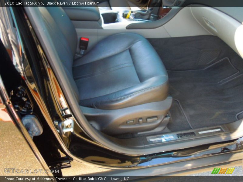 Black Raven / Ebony/Titanium 2010 Cadillac SRX V6