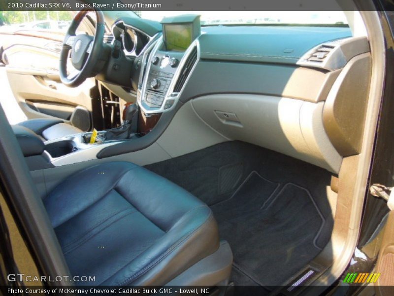 Black Raven / Ebony/Titanium 2010 Cadillac SRX V6