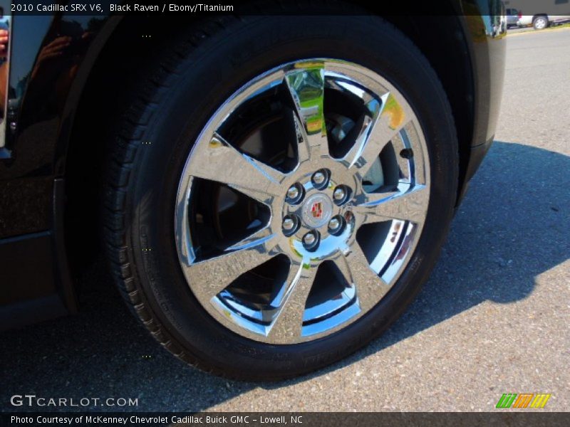Black Raven / Ebony/Titanium 2010 Cadillac SRX V6