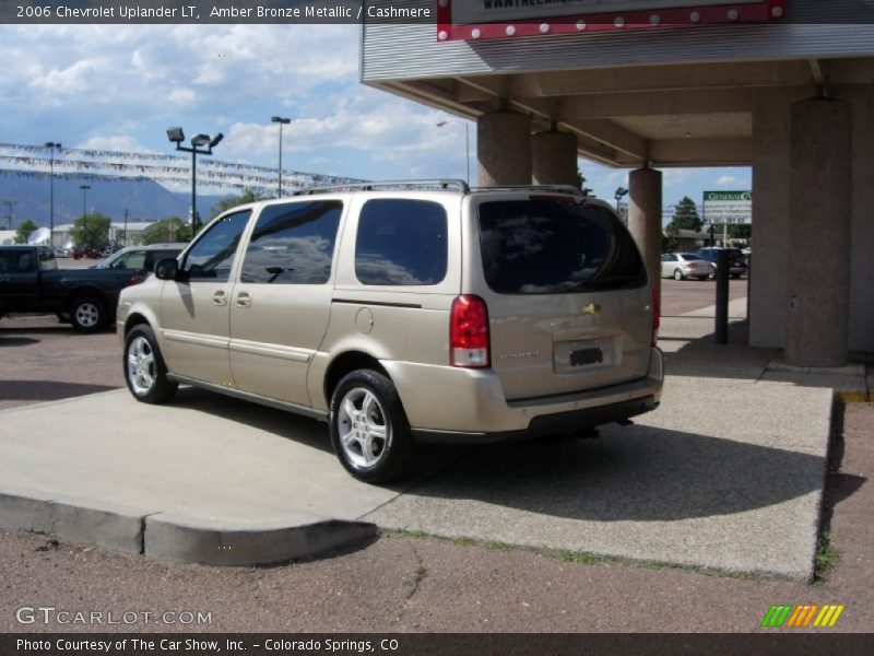 Amber Bronze Metallic / Cashmere 2006 Chevrolet Uplander LT