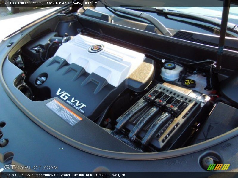 Black Raven / Ebony/Titanium 2010 Cadillac SRX V6