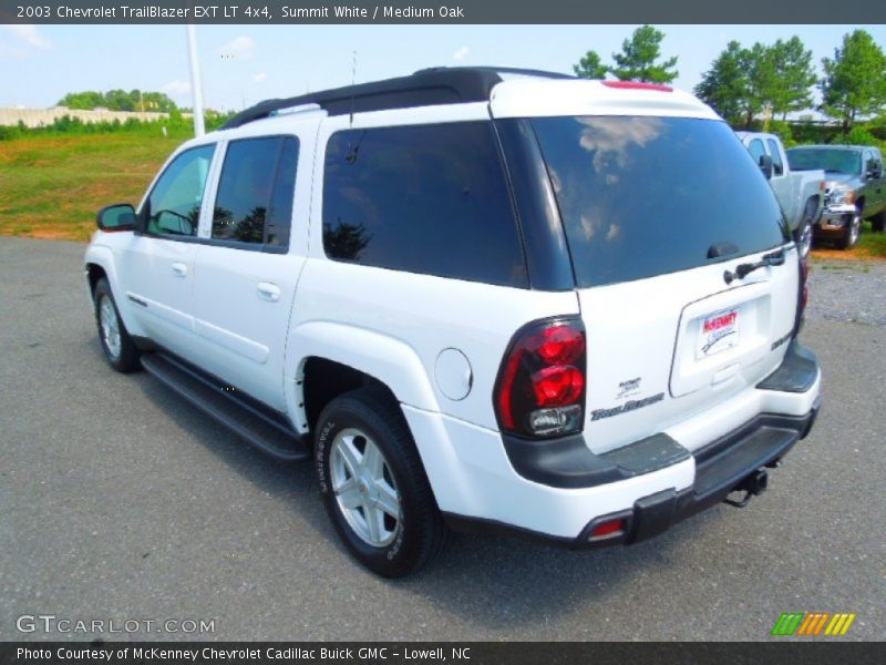 Summit White / Medium Oak 2003 Chevrolet TrailBlazer EXT LT 4x4