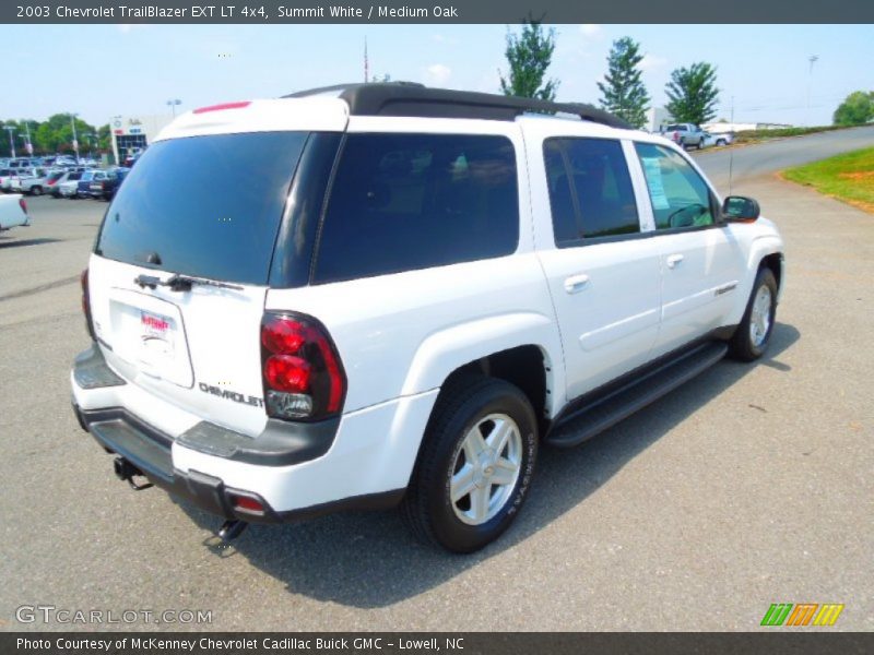 Summit White / Medium Oak 2003 Chevrolet TrailBlazer EXT LT 4x4