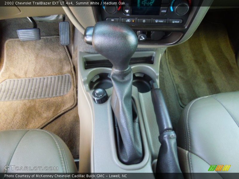 Summit White / Medium Oak 2003 Chevrolet TrailBlazer EXT LT 4x4