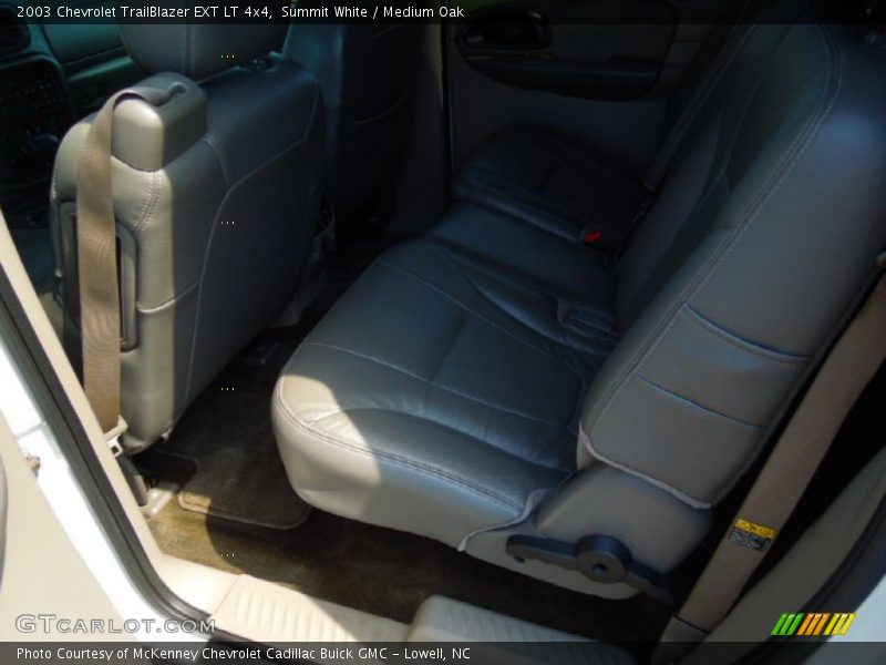 Summit White / Medium Oak 2003 Chevrolet TrailBlazer EXT LT 4x4