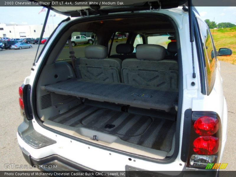 Summit White / Medium Oak 2003 Chevrolet TrailBlazer EXT LT 4x4