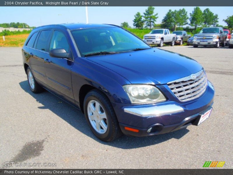 Midnight Blue Pearl / Dark Slate Gray 2004 Chrysler Pacifica
