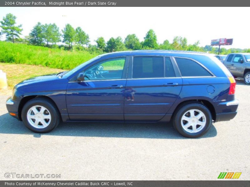 Midnight Blue Pearl / Dark Slate Gray 2004 Chrysler Pacifica
