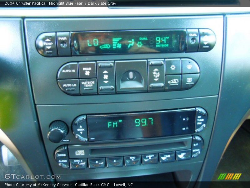 Midnight Blue Pearl / Dark Slate Gray 2004 Chrysler Pacifica