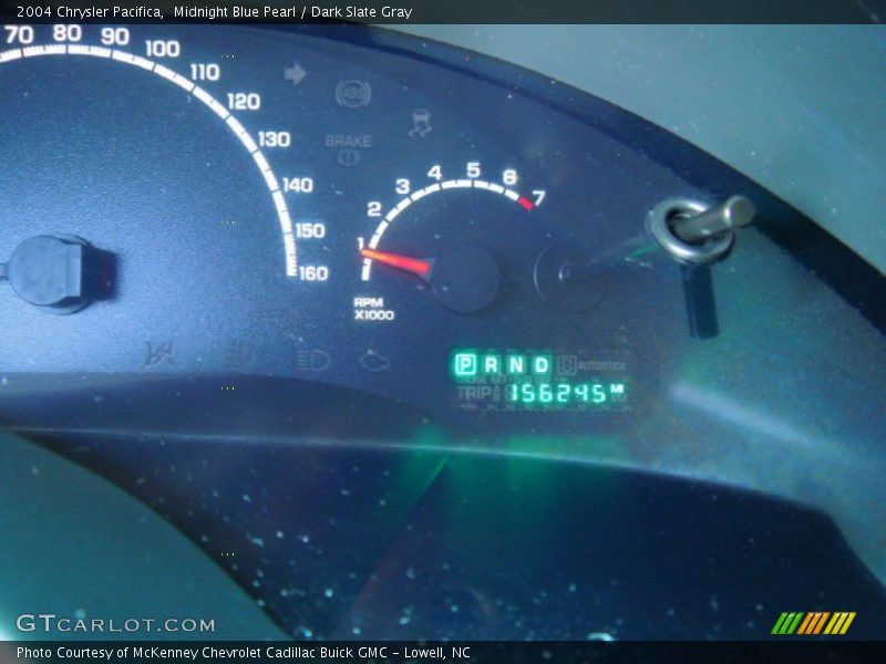 Midnight Blue Pearl / Dark Slate Gray 2004 Chrysler Pacifica