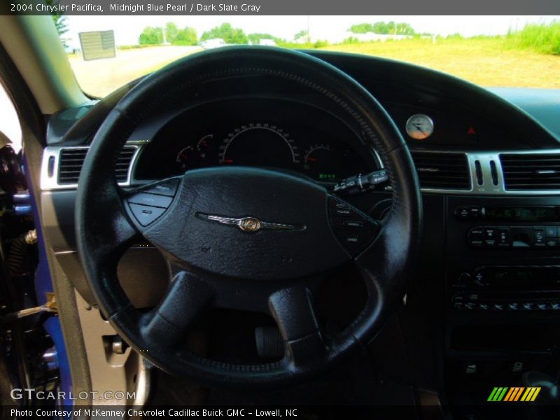 Midnight Blue Pearl / Dark Slate Gray 2004 Chrysler Pacifica