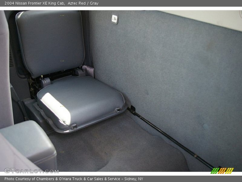 Aztec Red / Gray 2004 Nissan Frontier XE King Cab