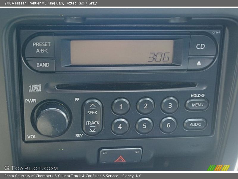 Aztec Red / Gray 2004 Nissan Frontier XE King Cab