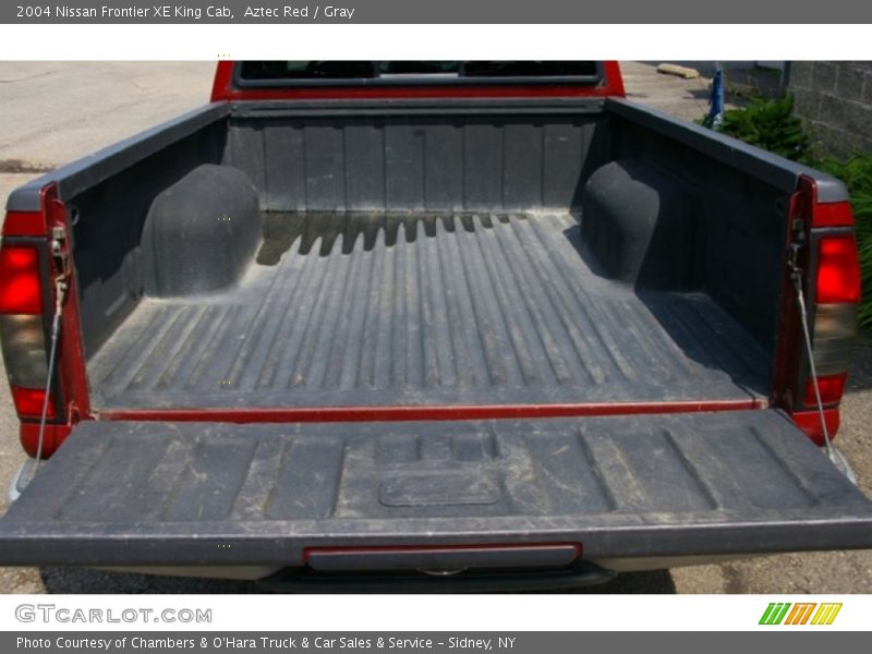 Aztec Red / Gray 2004 Nissan Frontier XE King Cab