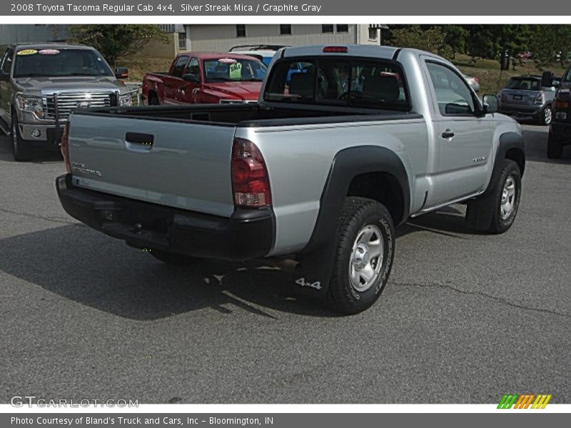 Silver Streak Mica / Graphite Gray 2008 Toyota Tacoma Regular Cab 4x4