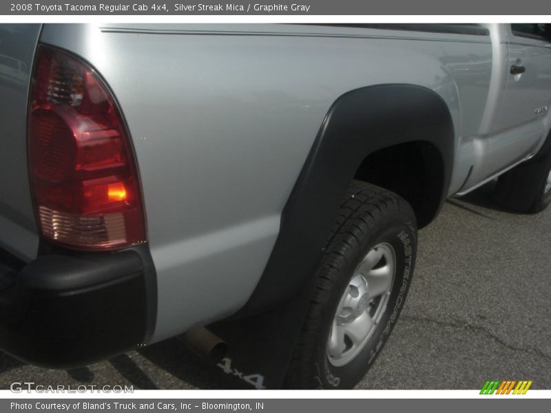 Silver Streak Mica / Graphite Gray 2008 Toyota Tacoma Regular Cab 4x4