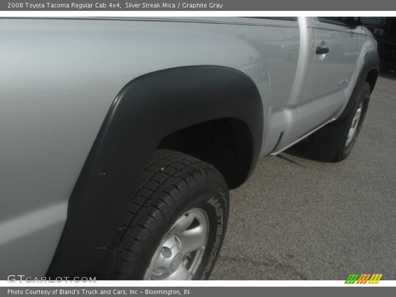 Silver Streak Mica / Graphite Gray 2008 Toyota Tacoma Regular Cab 4x4