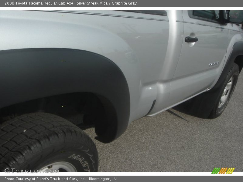 Silver Streak Mica / Graphite Gray 2008 Toyota Tacoma Regular Cab 4x4