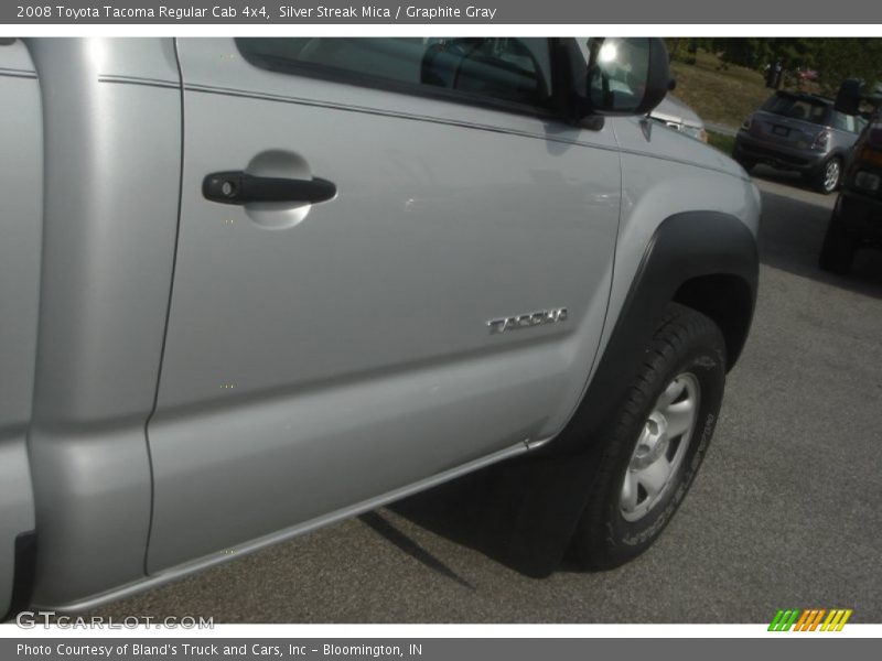 Silver Streak Mica / Graphite Gray 2008 Toyota Tacoma Regular Cab 4x4