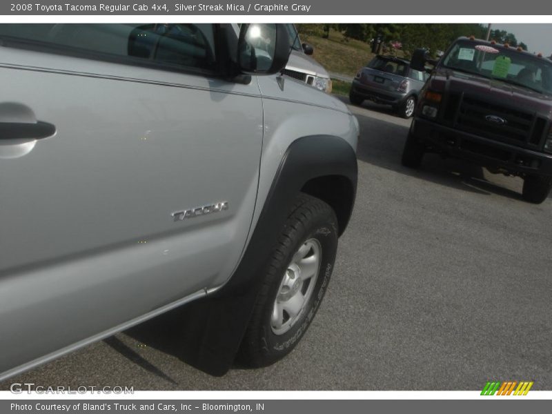 Silver Streak Mica / Graphite Gray 2008 Toyota Tacoma Regular Cab 4x4