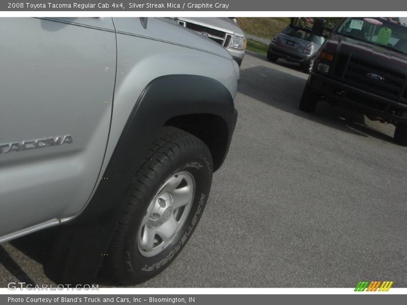 Silver Streak Mica / Graphite Gray 2008 Toyota Tacoma Regular Cab 4x4
