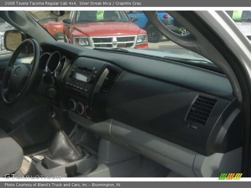 Silver Streak Mica / Graphite Gray 2008 Toyota Tacoma Regular Cab 4x4