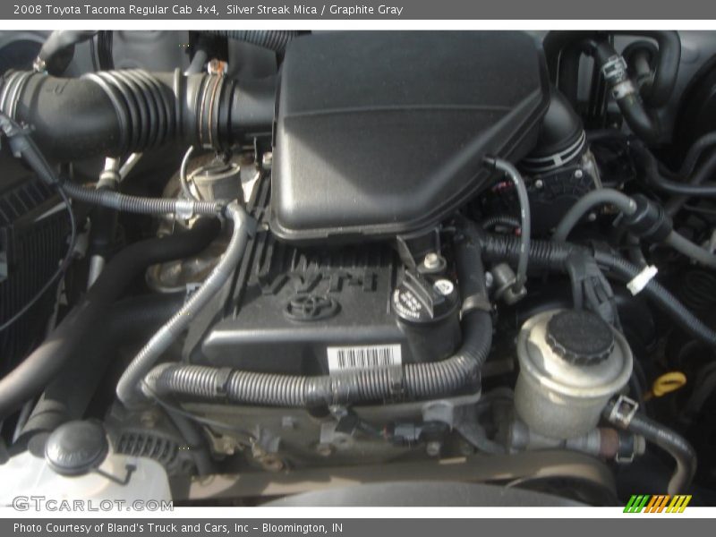 Silver Streak Mica / Graphite Gray 2008 Toyota Tacoma Regular Cab 4x4