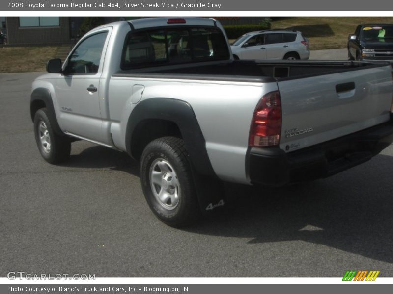 Silver Streak Mica / Graphite Gray 2008 Toyota Tacoma Regular Cab 4x4