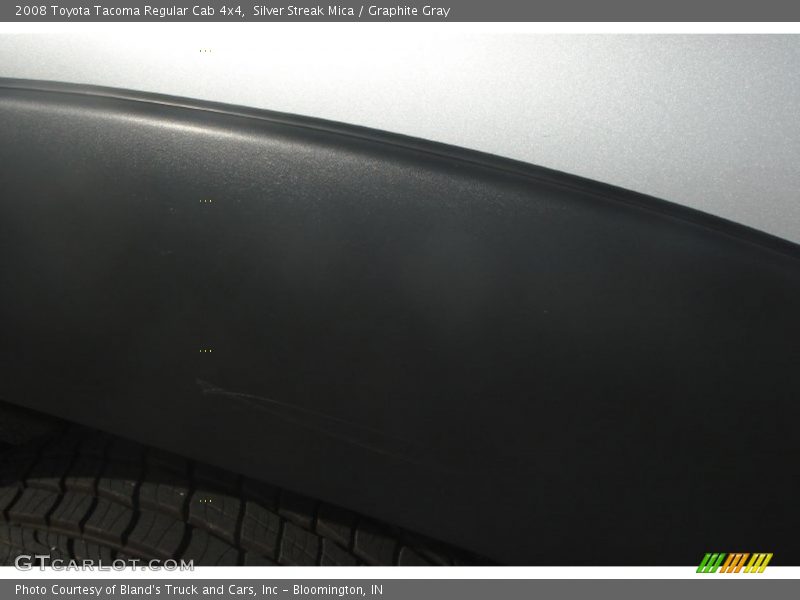Silver Streak Mica / Graphite Gray 2008 Toyota Tacoma Regular Cab 4x4