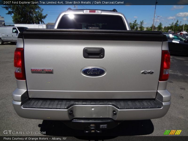 Silver Birch Metallic / Dark Charcoal/Camel 2007 Ford Explorer Sport Trac Limited 4x4