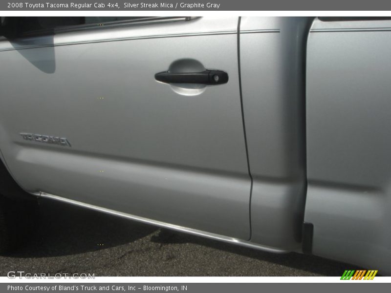 Silver Streak Mica / Graphite Gray 2008 Toyota Tacoma Regular Cab 4x4