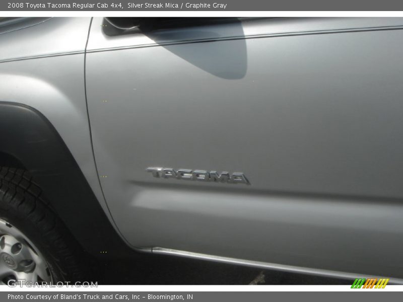 Silver Streak Mica / Graphite Gray 2008 Toyota Tacoma Regular Cab 4x4