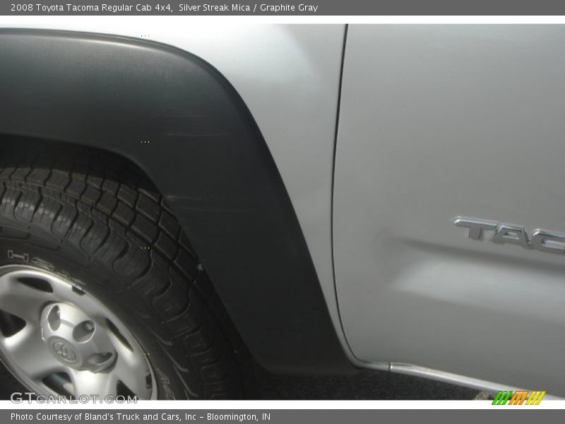 Silver Streak Mica / Graphite Gray 2008 Toyota Tacoma Regular Cab 4x4