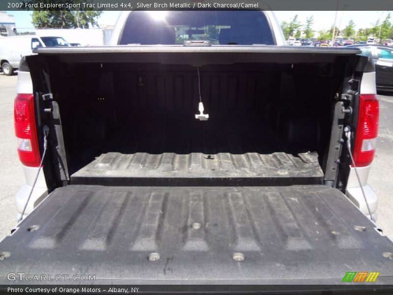 Silver Birch Metallic / Dark Charcoal/Camel 2007 Ford Explorer Sport Trac Limited 4x4