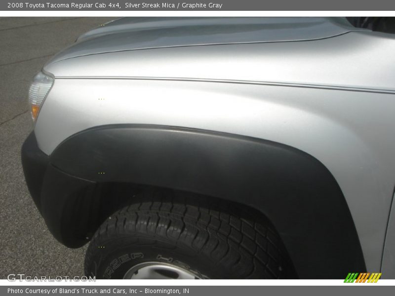 Silver Streak Mica / Graphite Gray 2008 Toyota Tacoma Regular Cab 4x4