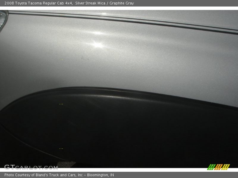 Silver Streak Mica / Graphite Gray 2008 Toyota Tacoma Regular Cab 4x4