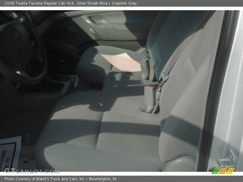 Silver Streak Mica / Graphite Gray 2008 Toyota Tacoma Regular Cab 4x4