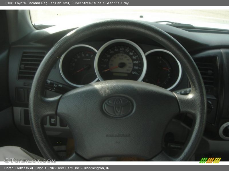 Silver Streak Mica / Graphite Gray 2008 Toyota Tacoma Regular Cab 4x4