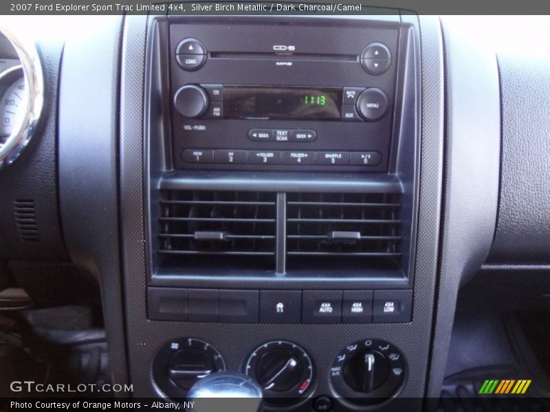 Silver Birch Metallic / Dark Charcoal/Camel 2007 Ford Explorer Sport Trac Limited 4x4