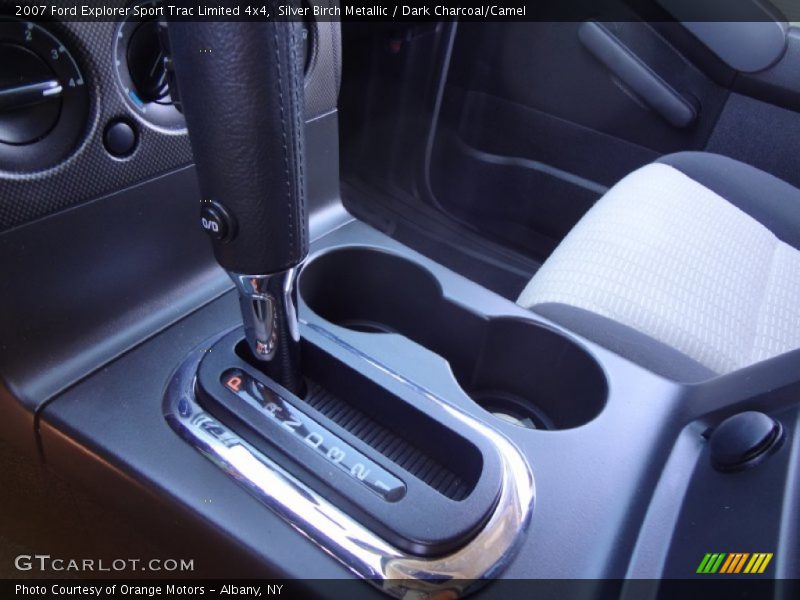 Silver Birch Metallic / Dark Charcoal/Camel 2007 Ford Explorer Sport Trac Limited 4x4