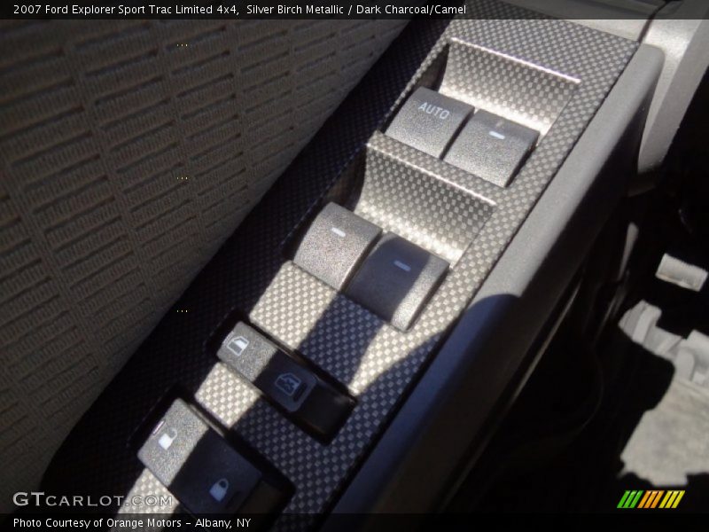 Silver Birch Metallic / Dark Charcoal/Camel 2007 Ford Explorer Sport Trac Limited 4x4