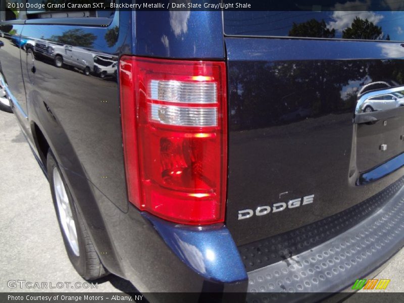 Blackberry Metallic / Dark Slate Gray/Light Shale 2010 Dodge Grand Caravan SXT