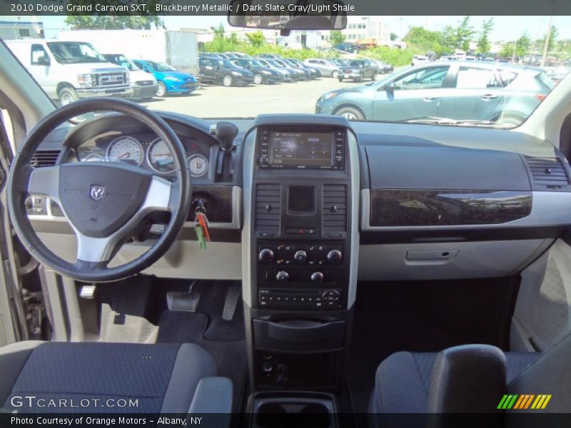 Blackberry Metallic / Dark Slate Gray/Light Shale 2010 Dodge Grand Caravan SXT