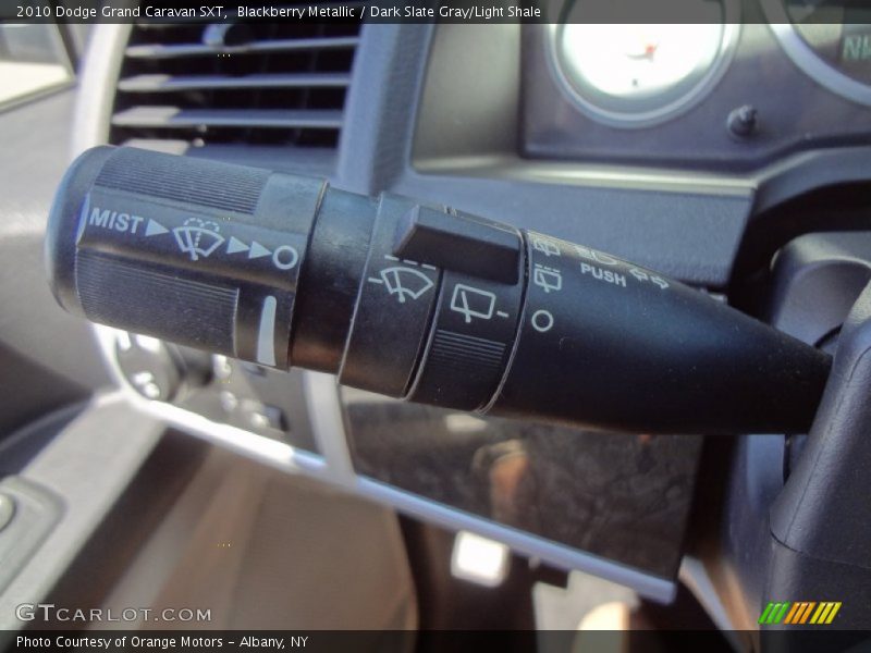 Blackberry Metallic / Dark Slate Gray/Light Shale 2010 Dodge Grand Caravan SXT