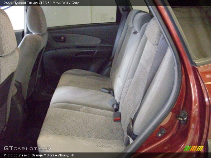 Mesa Red / Gray 2005 Hyundai Tucson GLS V6