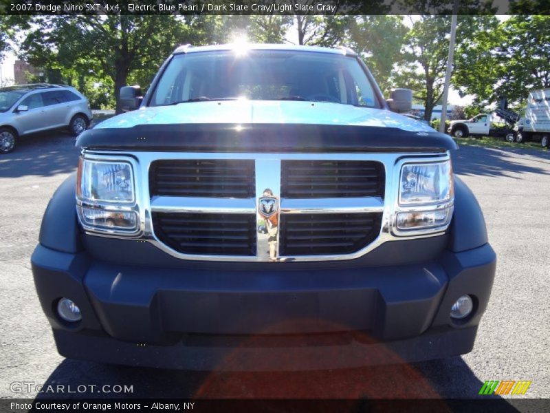 Electric Blue Pearl / Dark Slate Gray/Light Slate Gray 2007 Dodge Nitro SXT 4x4
