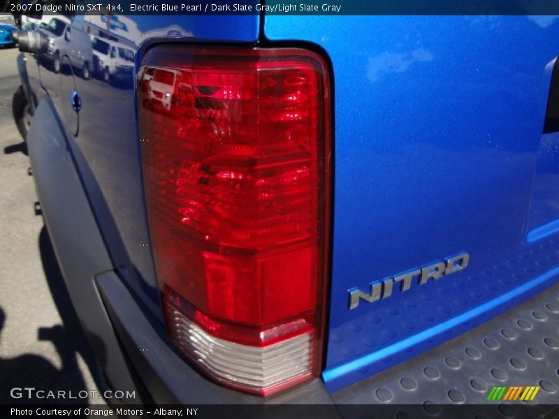 Electric Blue Pearl / Dark Slate Gray/Light Slate Gray 2007 Dodge Nitro SXT 4x4