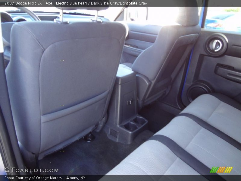 Electric Blue Pearl / Dark Slate Gray/Light Slate Gray 2007 Dodge Nitro SXT 4x4