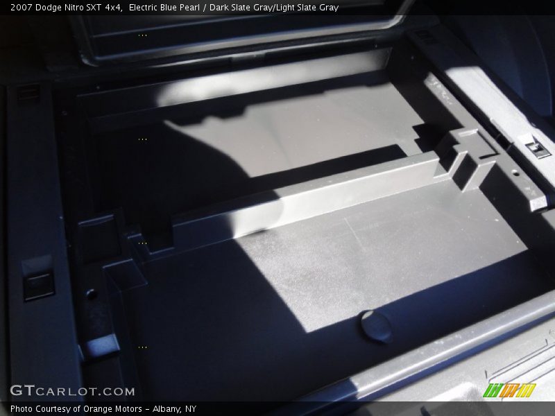 Electric Blue Pearl / Dark Slate Gray/Light Slate Gray 2007 Dodge Nitro SXT 4x4