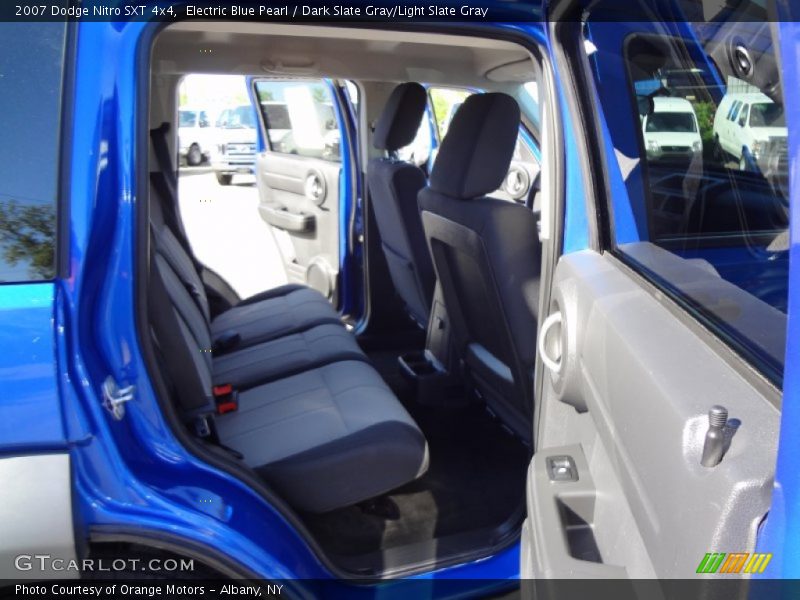 Electric Blue Pearl / Dark Slate Gray/Light Slate Gray 2007 Dodge Nitro SXT 4x4
